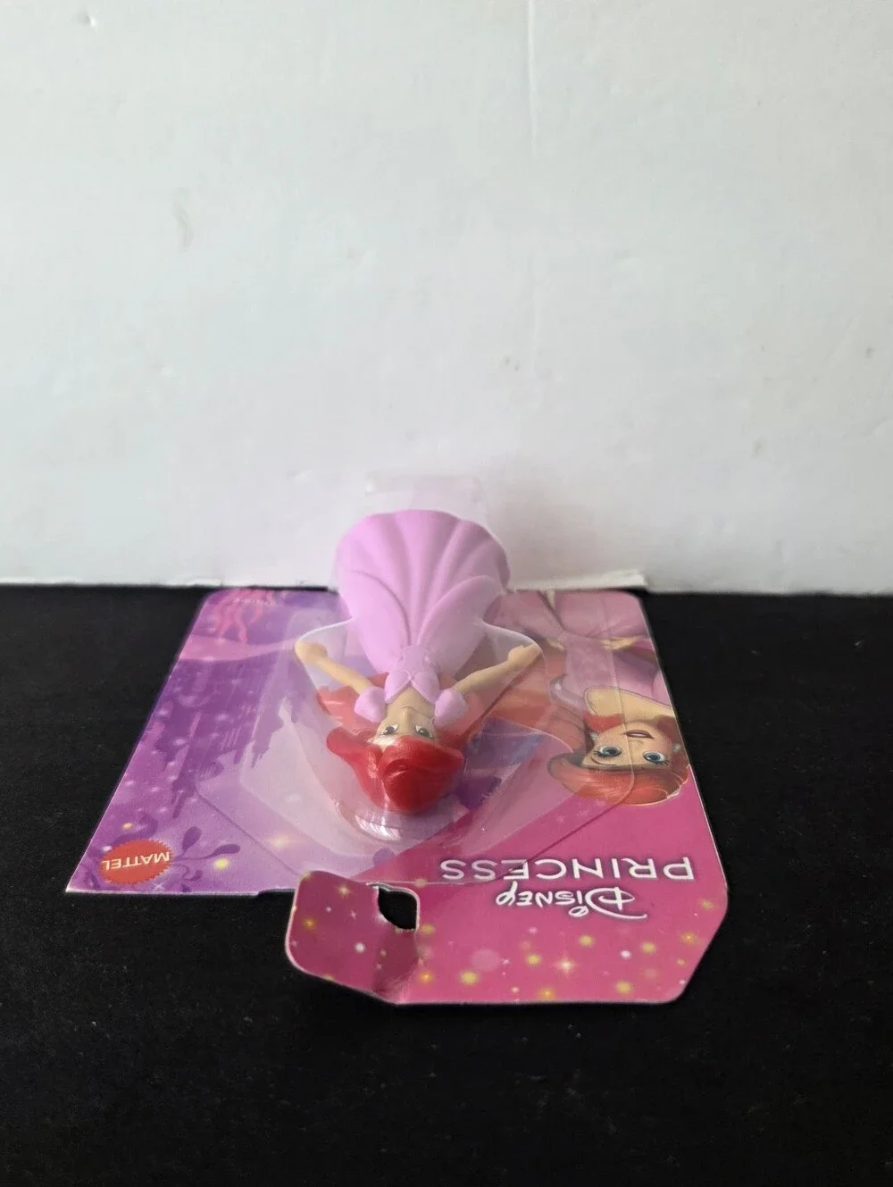NIB Disney Princess Ariel Pink Dress Mini Figure Mattel 2.75